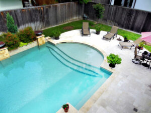 Backyard and Pool